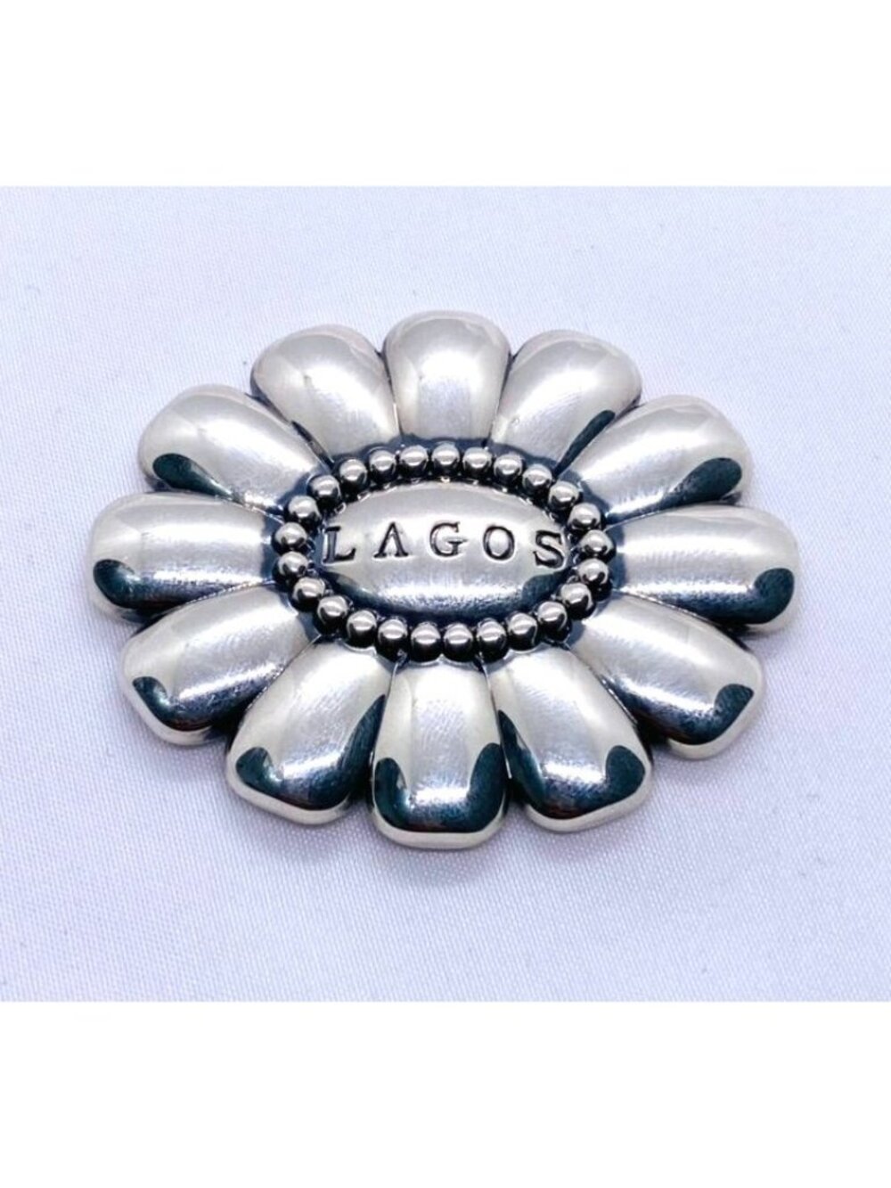 Lagos Sterling Silver 925 Pocket Compact Mirror